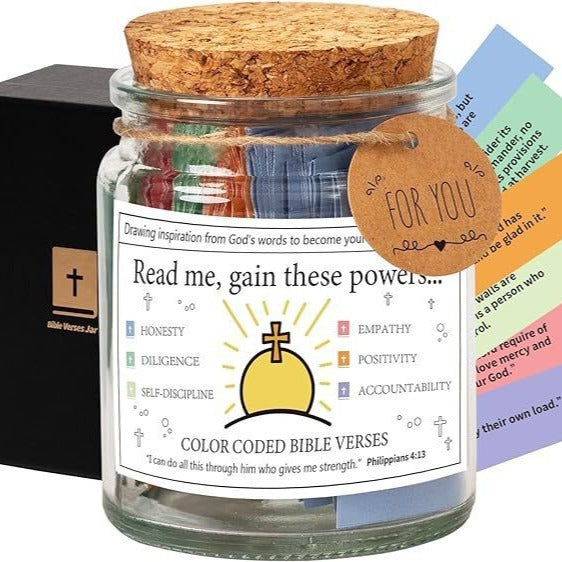FaithCrown™ Daily Bible Verses Jar