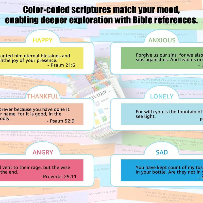 FaithCrown™ Daily Bible Verses Jar