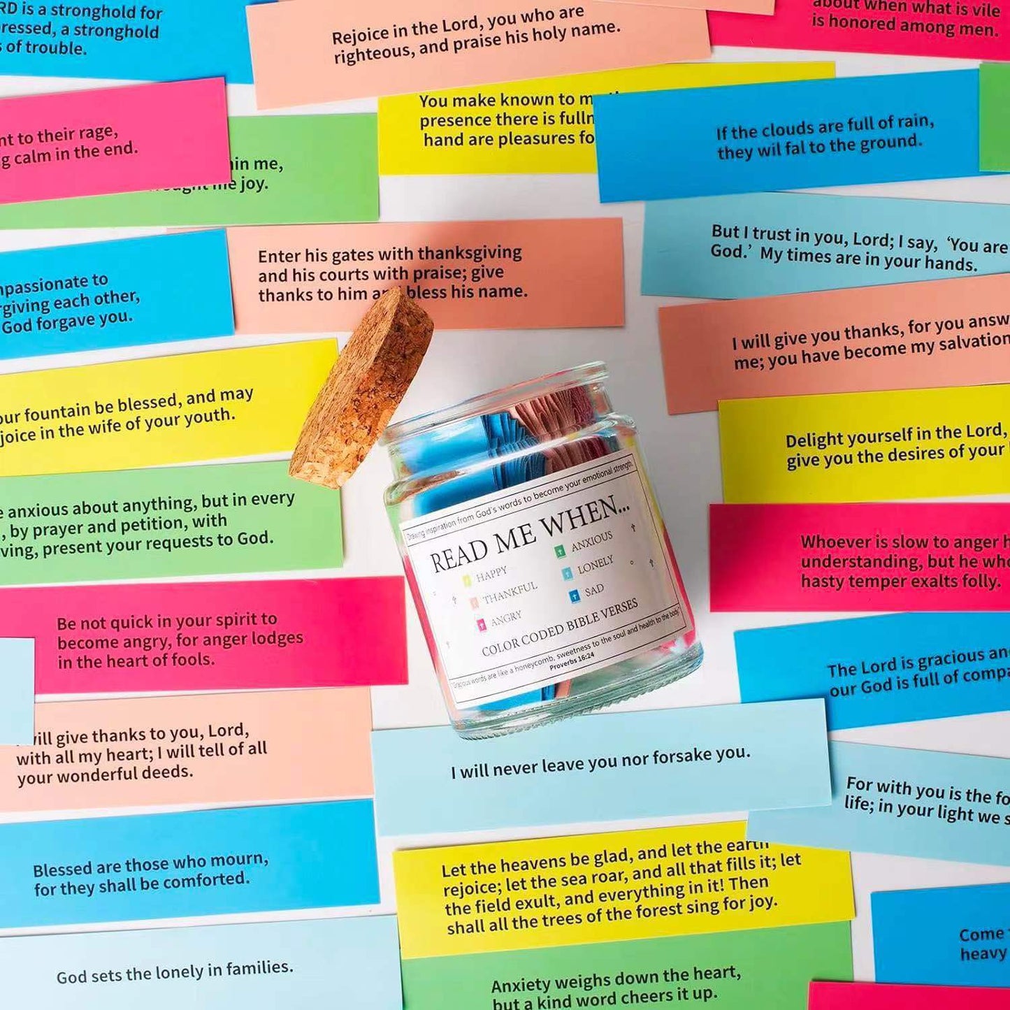 FaithCrown™ Daily Bible Verses Jar