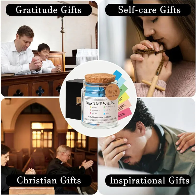 FaithCrown™ Daily Bible Verses Jar
