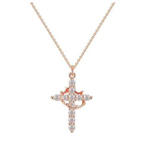 FaithCrown™ Cross & Crown Necklace