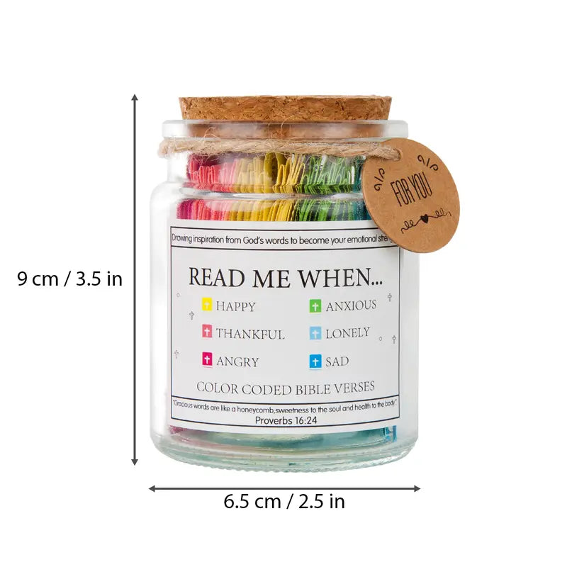 FaithCrown™ Daily Bible Verses Jar