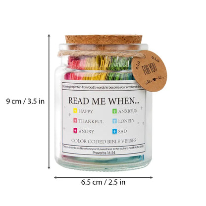 FaithCrown™ Daily Bible Verses Jar