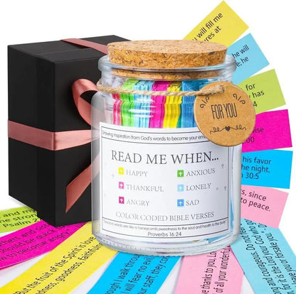 FaithCrown™ Daily Bible Verses Jar