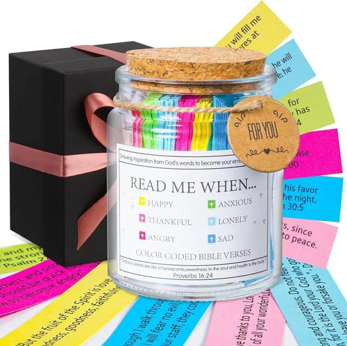 FaithCrown™ Daily Bible Verses Jar