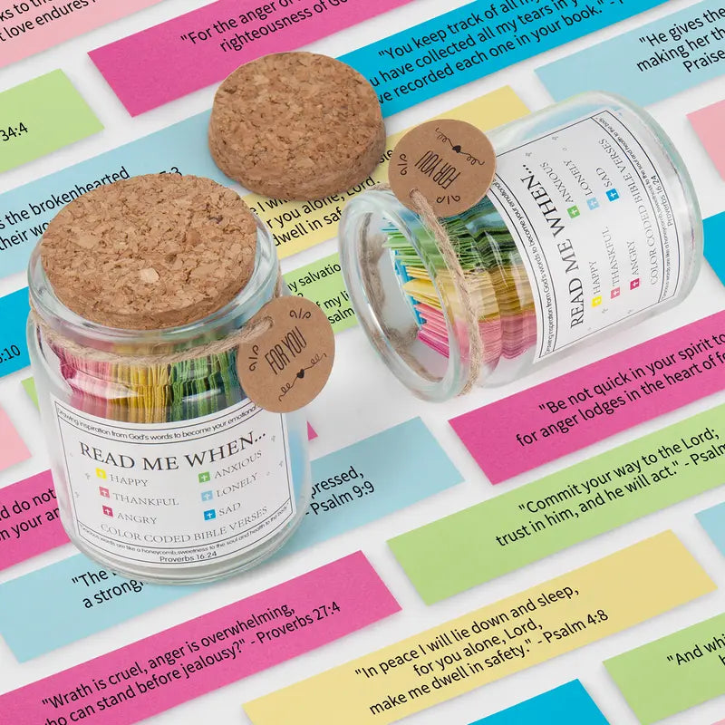 FaithCrown™ Daily Bible Verses Jar